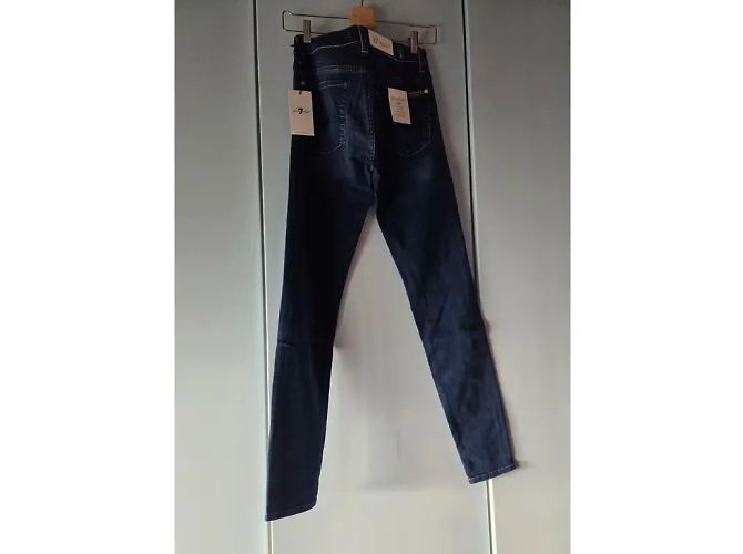 7 For All Mankind Jeans - 7 PARA TODA LA HUMANIDAD - Azul marino - vista 3