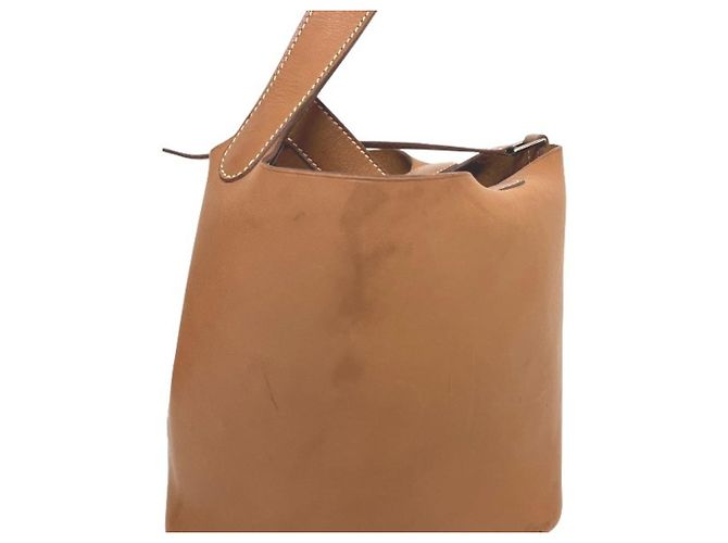 Borsa Tote Hermès Picotin Lock PM marrone - vista 9