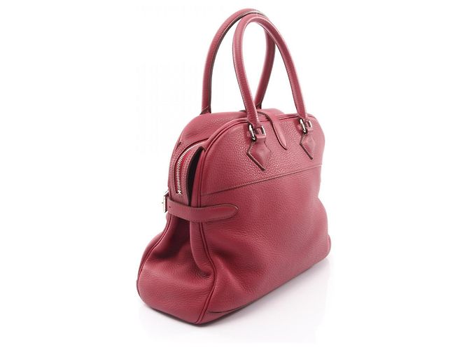Borsa Hermès Atlas 35 in legno di rosa Marrone - vista 2