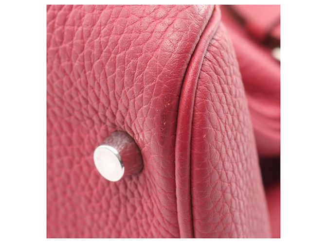 Borsa Hermès Atlas 35 in legno di rosa Marrone - vista 6