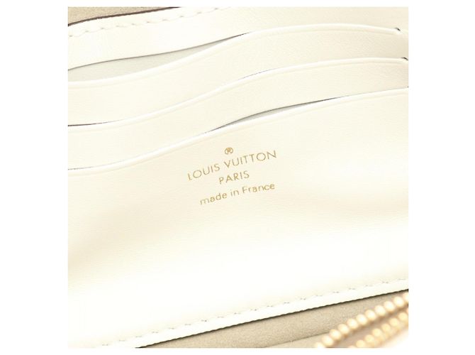 Portafoglio Louis Vuitton Ivy Monogram Flower con catena Bianco - vista 4
