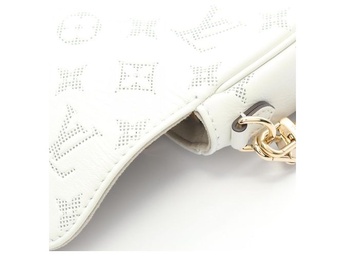 Portafoglio Louis Vuitton Ivy Monogram Flower con catena Bianco - vista 5