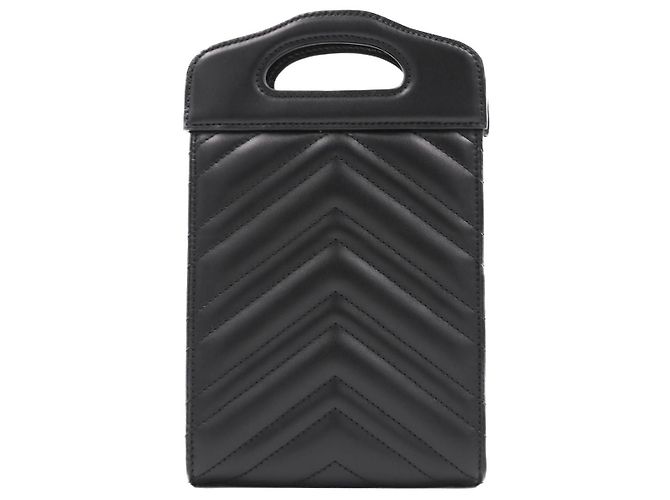 Gucci Borsa a mano Marmont Nero - vista 2