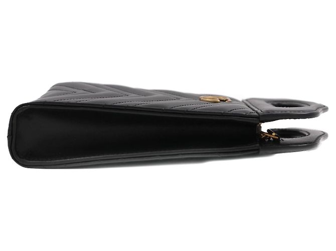 Gucci Borsa a mano Marmont Nero - vista 4