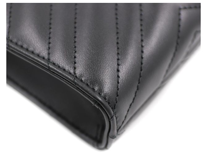 Gucci Borsa a mano Marmont Nero - vista 7