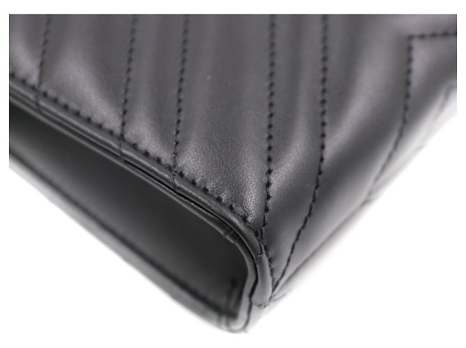 Gucci Borsa a mano Marmont Nero - vista 9