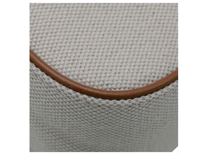 Saint Laurent Borsa Hobo Le 5 A 7 Beige in Pelle - vista 11