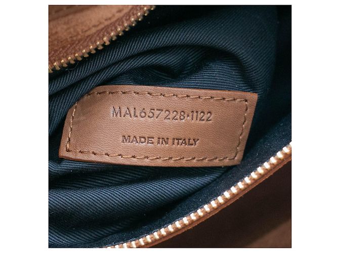 Saint Laurent Borsa Hobo Le 5 A 7 Beige in Pelle - vista 4