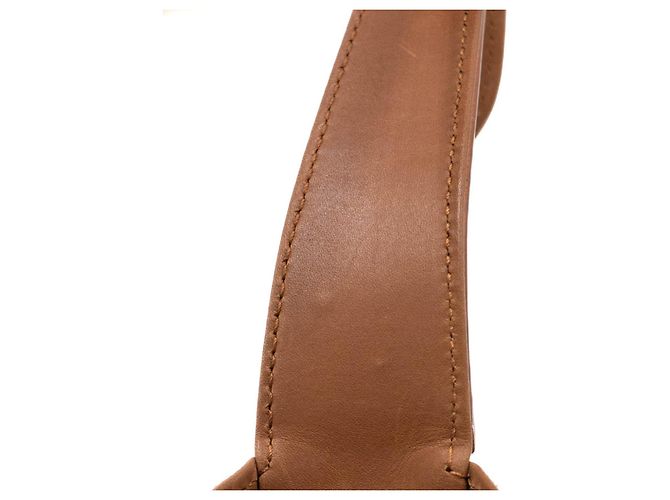Saint Laurent Borsa Hobo Le 5 A 7 Beige in Pelle - vista 5