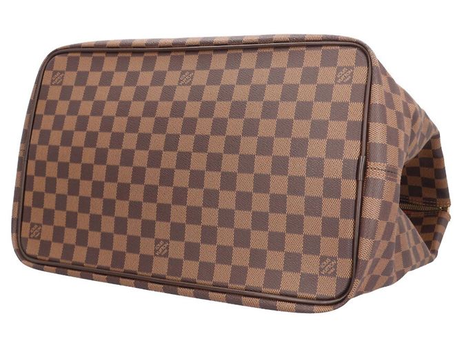 Bolsa Boston Damier Greenwich PM Louis Vuitton Marrom - vista 6