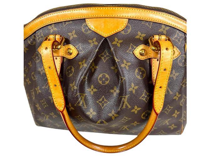 Borsa Tote Monogram Tivoli GM di Louis Vuitton Marrone - vista 13