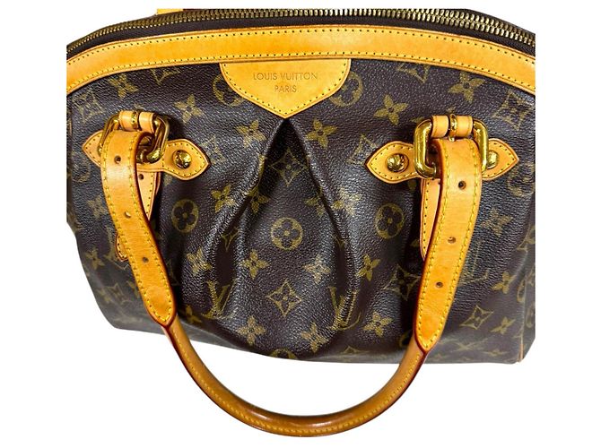 Borsa Tote Monogram Tivoli GM di Louis Vuitton Marrone - vista 14
