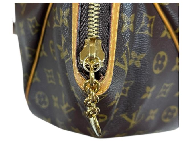 Borsa Tote Monogram Tivoli GM di Louis Vuitton Marrone - vista 15