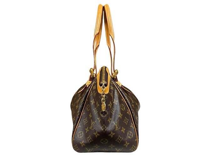 Borsa Tote Monogram Tivoli GM di Louis Vuitton Marrone - vista 4