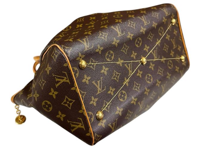 Borsa Tote Monogram Tivoli GM di Louis Vuitton Marrone - vista 6
