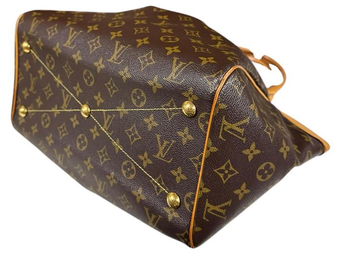 Borsa Tote Monogram Tivoli GM di Louis Vuitton Marrone - vista 7