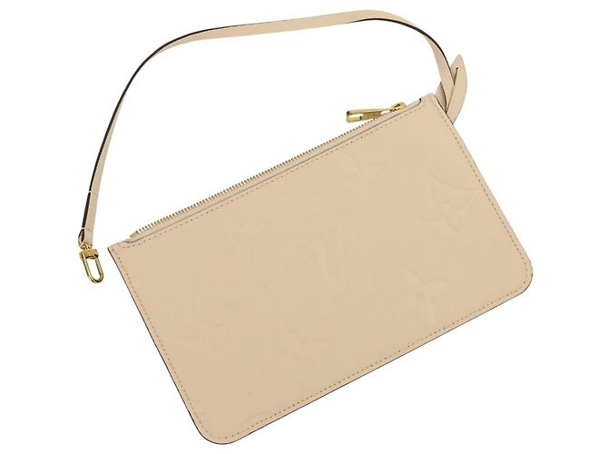 Borsa tote Neverfull MM in Monogram Empreinte Louis Vuitton Crudo - vista 13