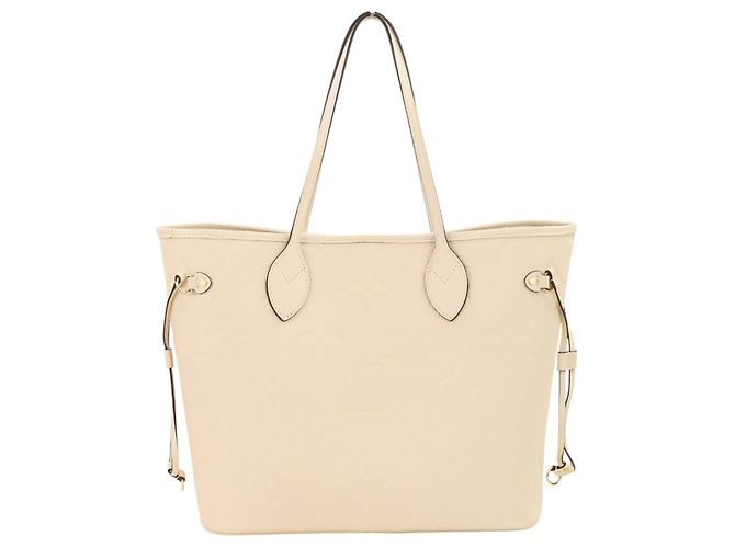 Borsa tote Neverfull MM in Monogram Empreinte Louis Vuitton Crudo - vista 2