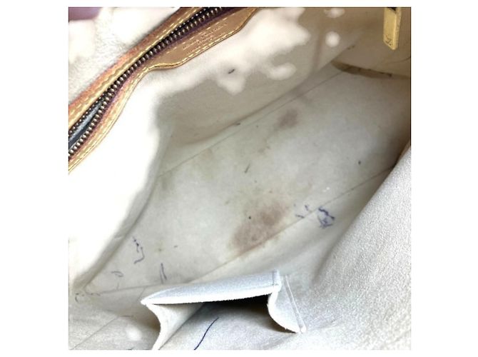 Borsa Tote Louis Vuitton Monogram Looping GM Marrone - vista 5
