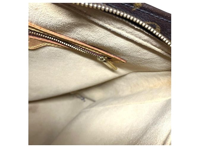 Borsa Tote Louis Vuitton Monogram Looping GM Marrone - vista 6