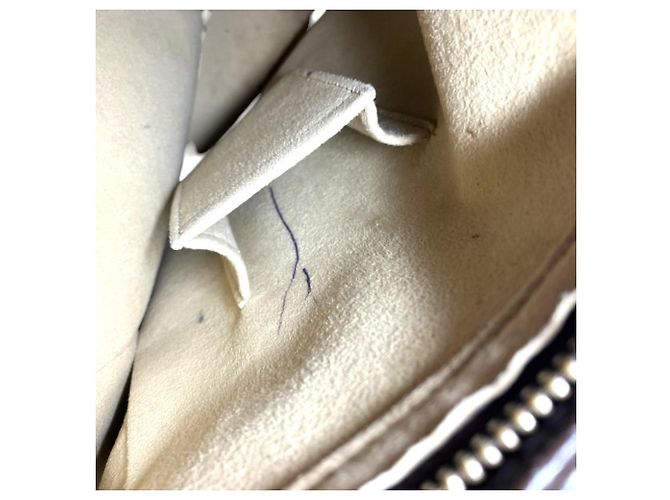Borsa Tote Louis Vuitton Monogram Looping GM Marrone - vista 7