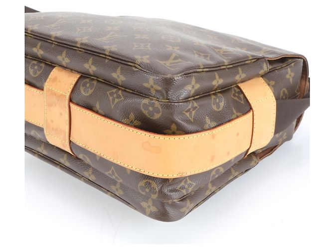 Borsa a Spalla Naviglio Monogram Louis Vuitton Marrone - vista 6
