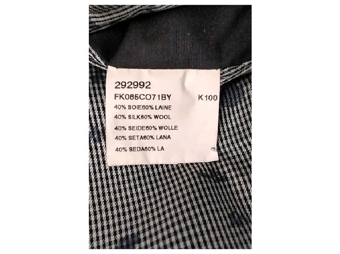 Kenzo Jaqueta de lã preta - vista 6