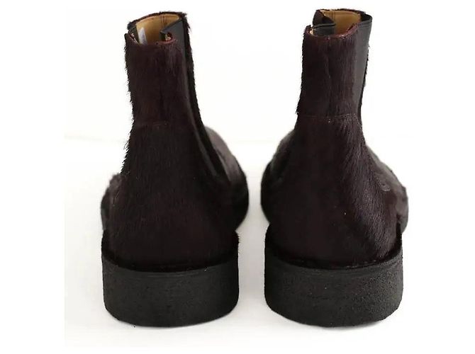 Apc Bordeaux Lederstiefel - Ansicht 2