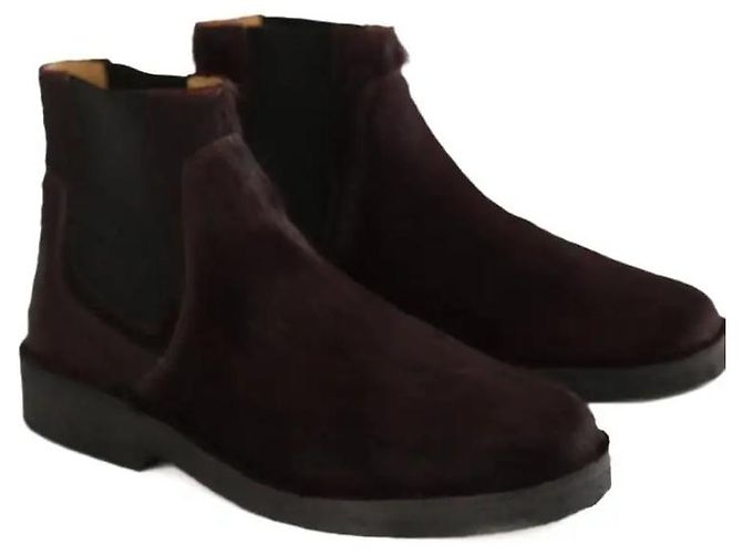 Apc Bordeaux Lederstiefel - Ansicht 3