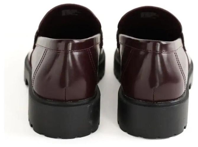 Tory Burch Mocassini in pelle bordeaux Bordò - vista 2