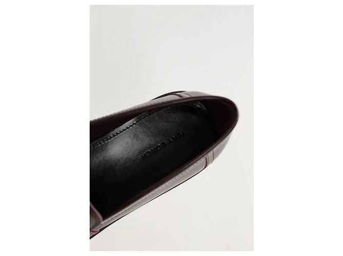 Tory Burch Mocassini in pelle bordeaux Bordò - vista 5