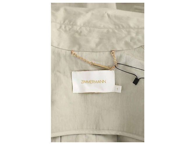 Gabardina beige Zimmermann - vista 5