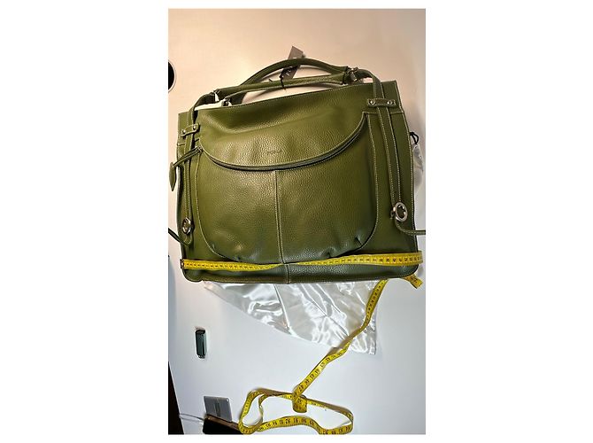 Borsa in pelle verde Furla - vista 10