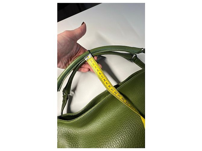 Borsa in pelle verde Furla - vista 12