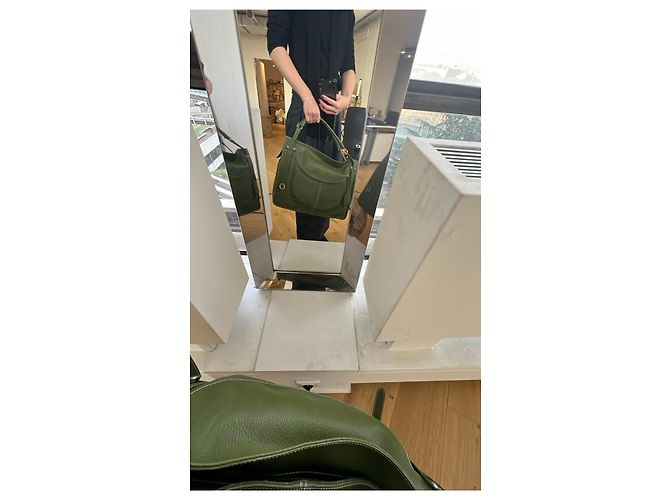 Borsa in pelle verde Furla - vista 13