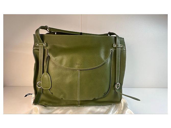 Borsa in pelle verde Furla - vista 2