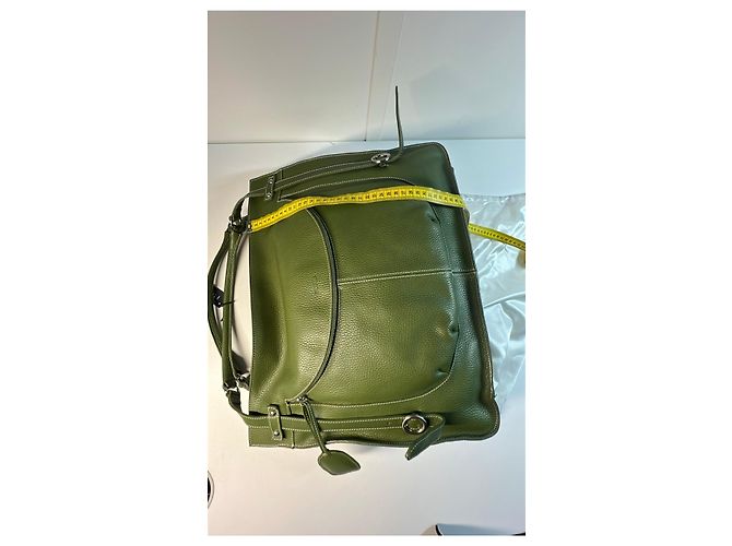 Borsa in pelle verde Furla - vista 9