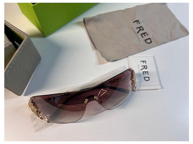 Gafas de sol Fred Pearls F3 Castaño Dorado - vista 2