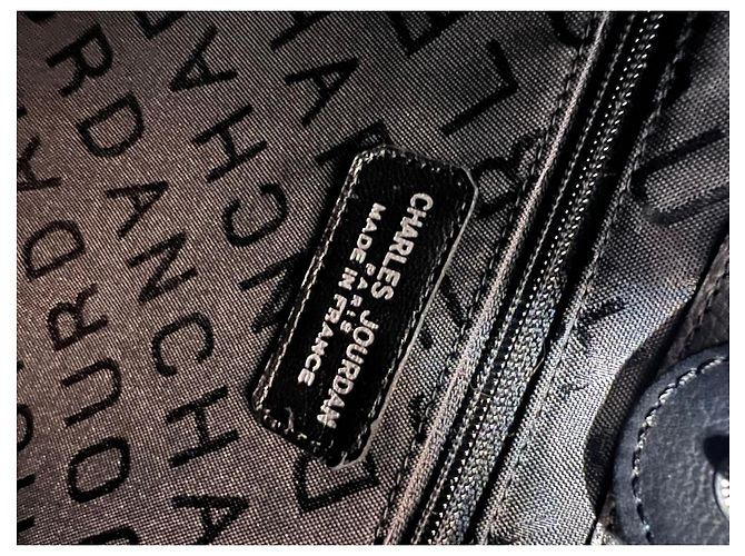 Borsa in pelle nera Charles Jourdan Nero - vista 11