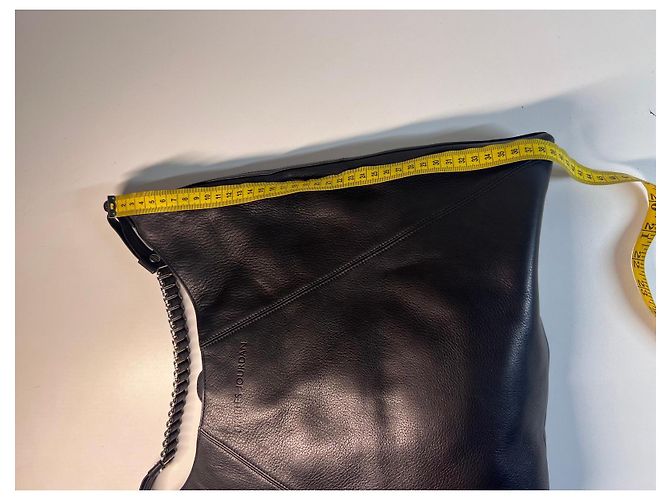 Borsa in pelle nera Charles Jourdan Nero - vista 12