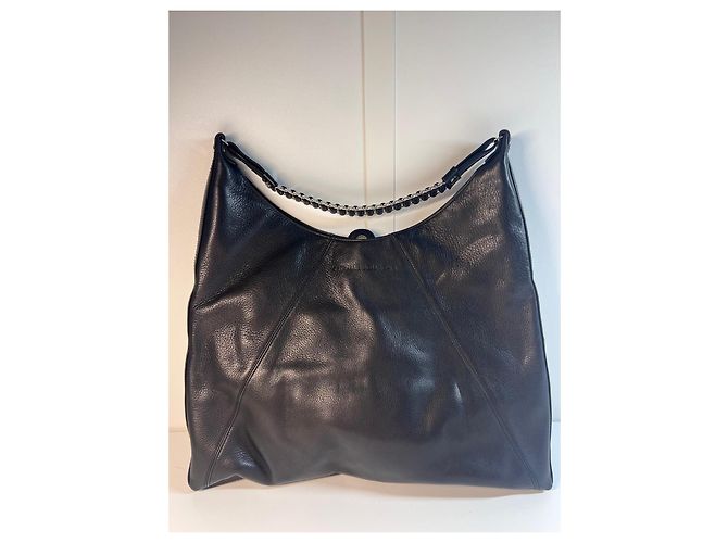 Borsa in pelle nera Charles Jourdan Nero - vista 2