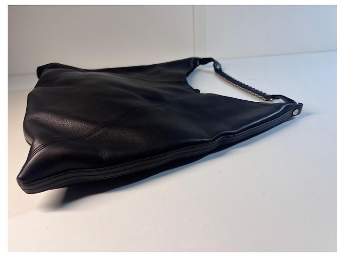 Borsa in pelle nera Charles Jourdan Nero - vista 7
