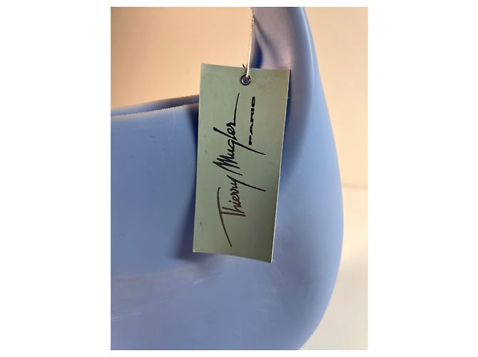 Borsa Thierry Mugler Le Bubble Blu - vista 6