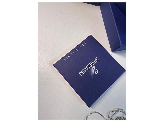 Collana Tassel Swarovski Argento - vista 12