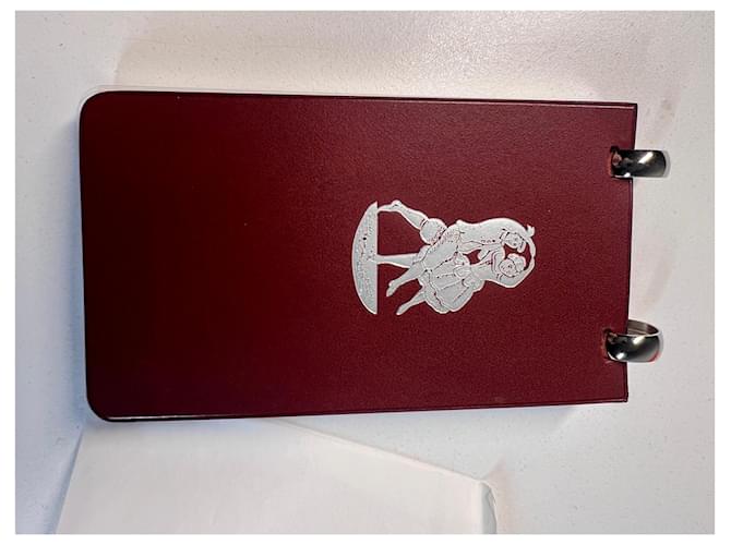 Hermès Bordeaux Dance Card Dark red - view 2