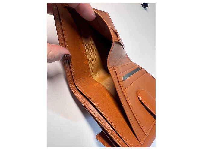 Yves Saint Laurent YSL Brown Leather Wallet - view 10