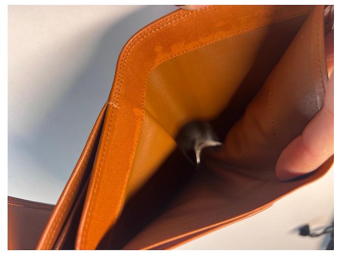 Yves Saint Laurent YSL Brown Leather Wallet - view 11