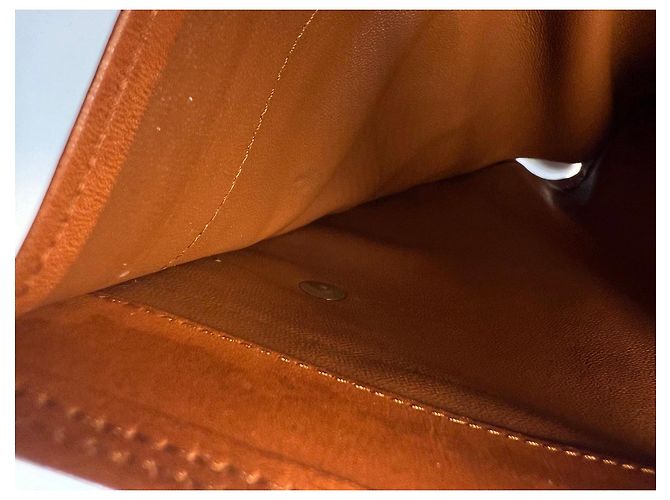 Yves Saint Laurent YSL Brown Leather Wallet - view 12