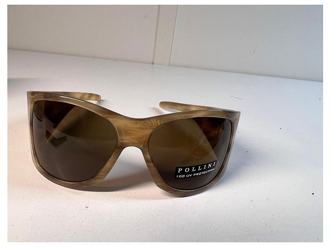 Pollini Schildpatt-Sonnenbrille Braun - Ansicht 11