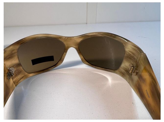 Pollini Schildpatt-Sonnenbrille Braun - Ansicht 7